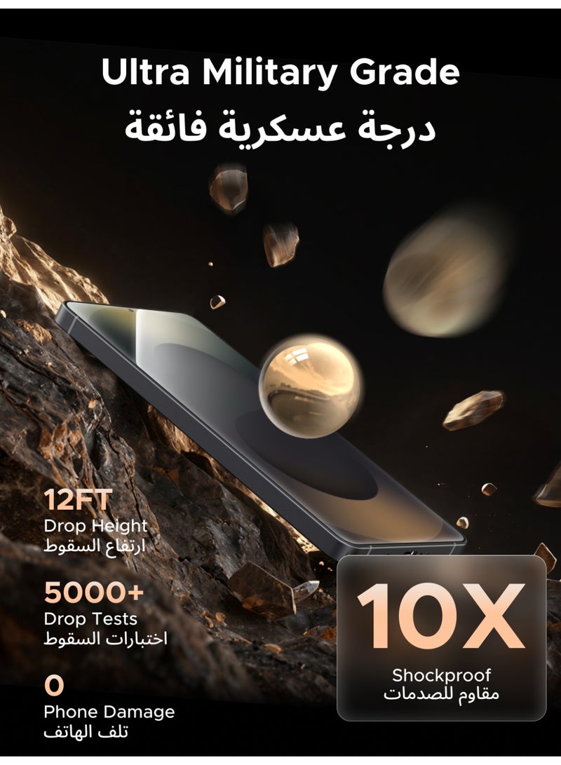 يو جرين عبوة من قطعتين من واقي شاشة سامسونج جالاكسي اس26 الترا  [طقم محاذاة تلقائي خالٍ من الغبار] [حماية من السقوط بمعايير عسكرية] [زجاج مقوى 9H+] زجاج مقوى عالي الوضوح، مقاوم للخدش، خالٍ من الفقاعات لهاتف S26 ألترا - Image 3